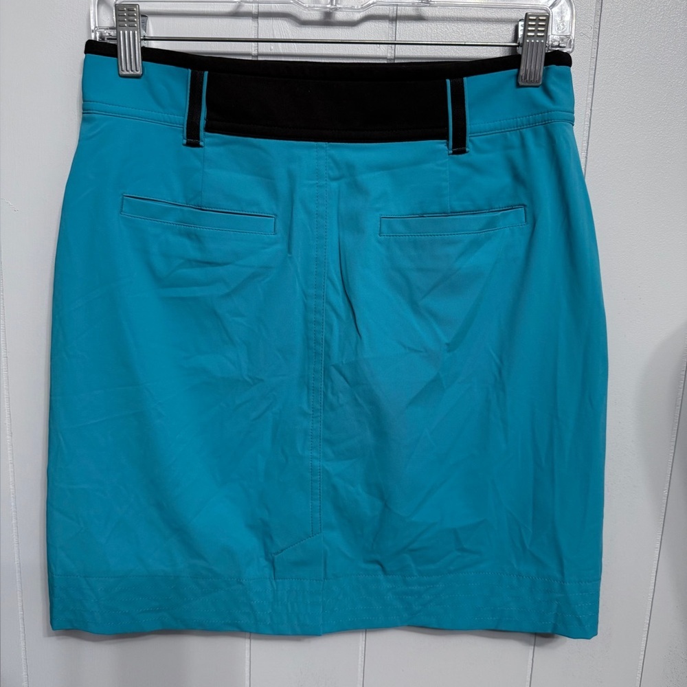 #14)  Ralph Lauren Vibrant Blue Golf Skort